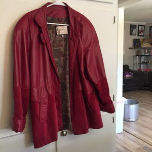 Red Leather Jacket